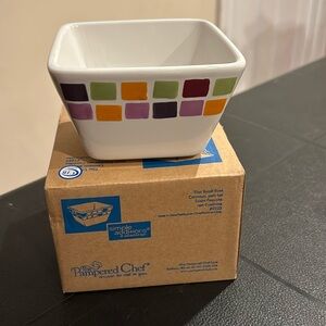 Pampered chef simple additions, tiles small bowl